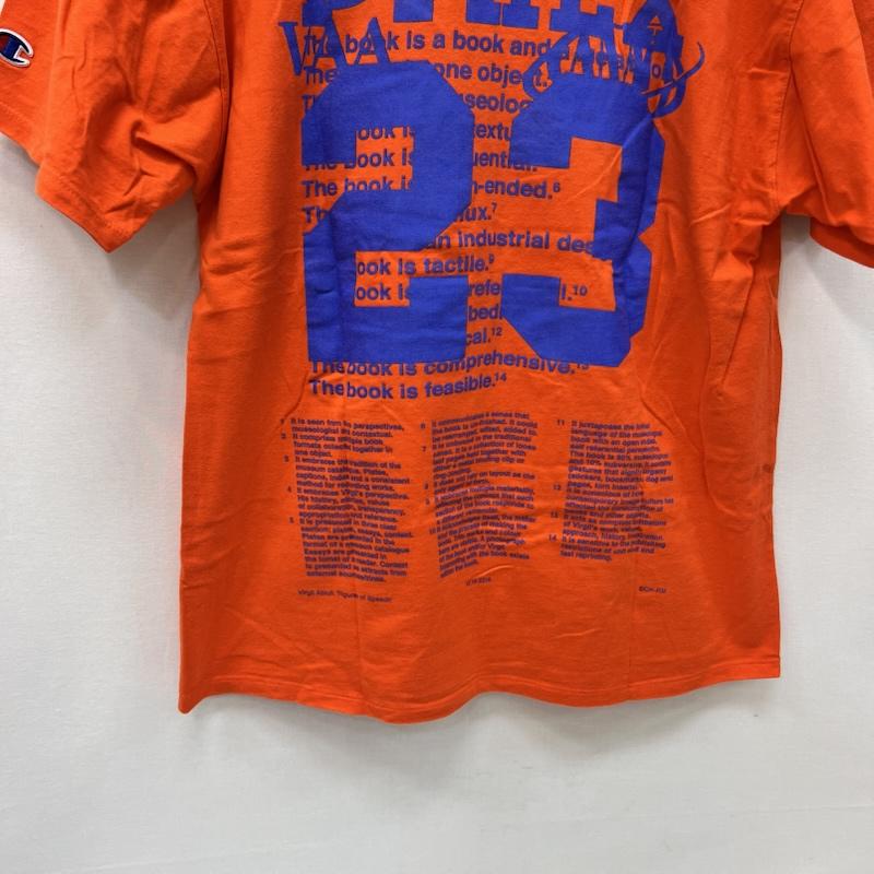 古着 USED Tシャツ 半袖 ヴァージル・アブロー Virgil Abloh 個展 Figures of Speech Tシャツ L 橙 / オレンジ / orange メンズ USED 古着 中古 50166814