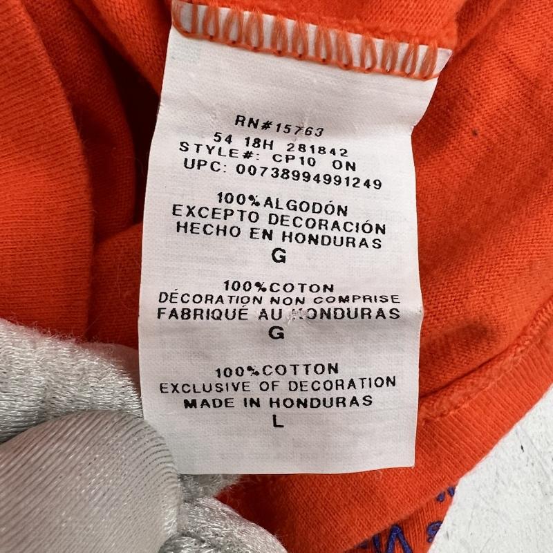 古着 USED Tシャツ 半袖 ヴァージル・アブロー Virgil Abloh 個展 Figures of Speech Tシャツ L 橙 / オレンジ / orange メンズ USED 古着 中古 50166814