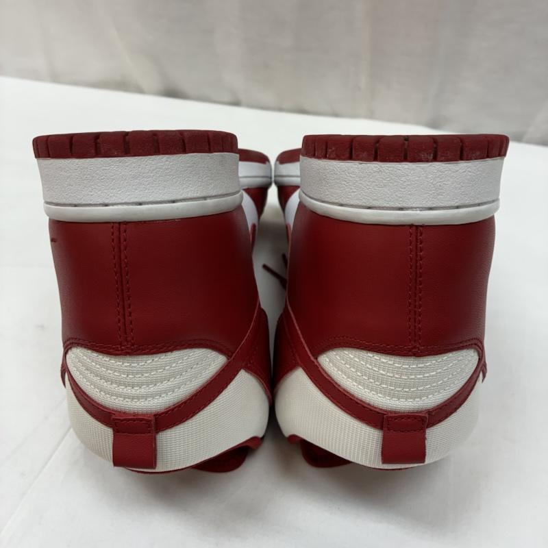 ナイキ NIKE スニーカー スニーカー 00s DUNK HI White Varsity Red 317982-162 ダンク ハイカット スニーカー 2009年製 27.5cm メンズ USED 古着 中古 50166816