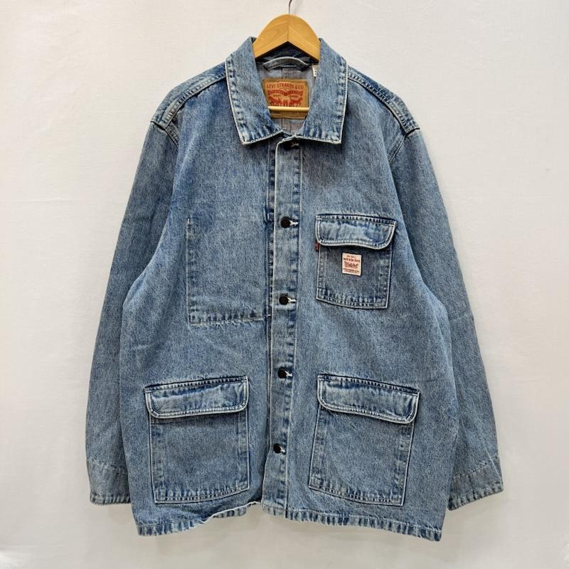 リーバイス Levi s ジャケット、上着 ジャンパー、ブルゾン WORKWEAR デニムエンジニアコート カバーオール L メンズ USED 古着 中古 50166817