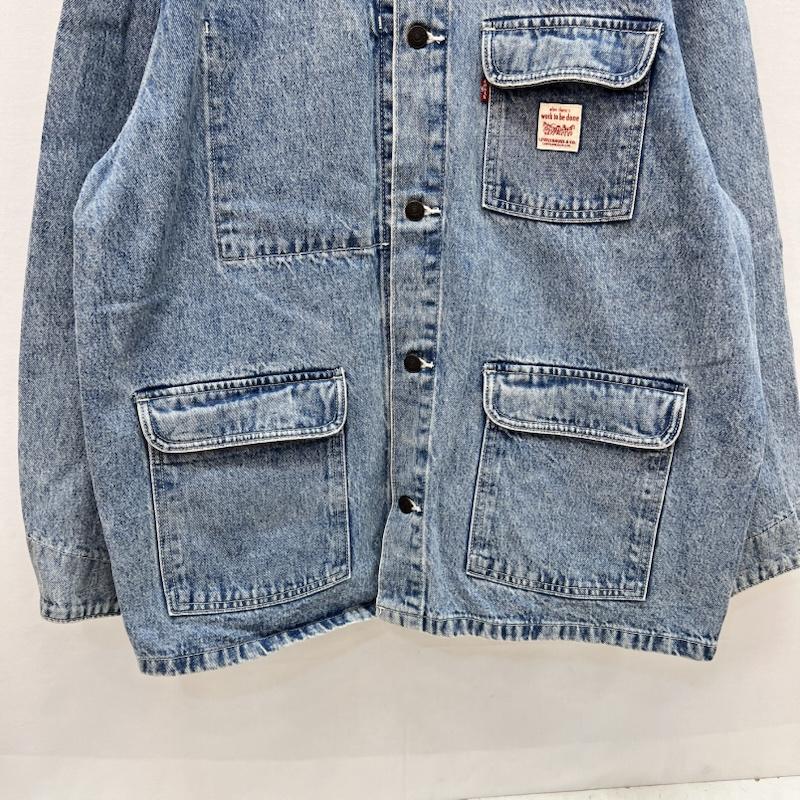 リーバイス Levi s ジャケット、上着 ジャンパー、ブルゾン WORKWEAR デニムエンジニアコート カバーオール L メンズ USED 古着 中古 50166817