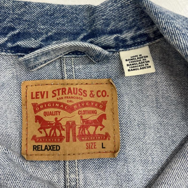 リーバイス Levi s ジャケット、上着 ジャンパー、ブルゾン WORKWEAR デニムエンジニアコート カバーオール L メンズ USED 古着 中古 50166817