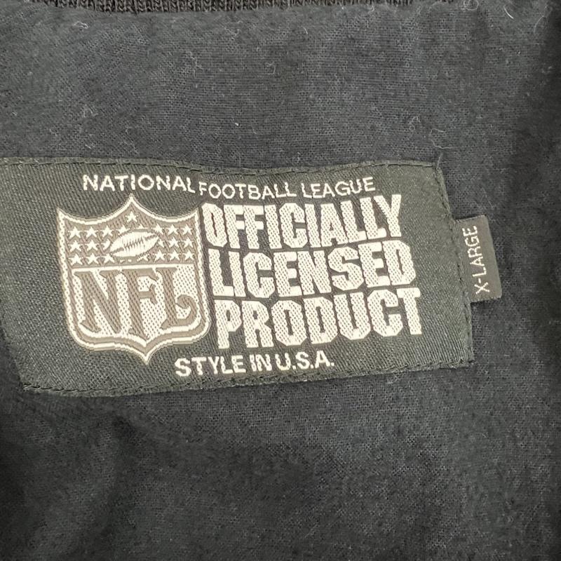 古着 USED ジャケット、上着 ジャンパー、ブルゾン NFL RAIDERS レイダース ナイロンジャケット XL 黒 / ブラック / black メンズ USED 古着 中古 50166819