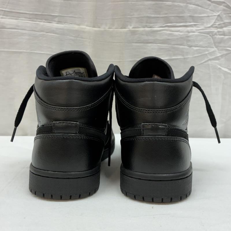 ナイキ NIKE スニーカー スニーカー AIR JORDAN 1 MID Black 554724-090 エアジョーダン 1 ミッド スニーカー 26.0cm メンズ USED 古着 中古 50166820