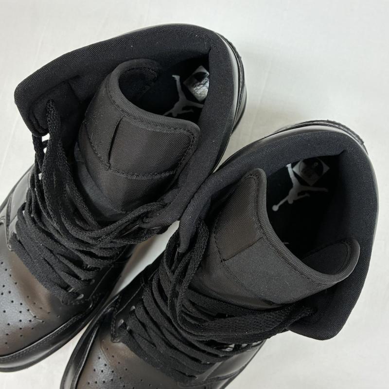 ナイキ NIKE スニーカー スニーカー AIR JORDAN 1 MID Black 554724-090 エアジョーダン 1 ミッド スニーカー 26.0cm メンズ USED 古着 中古 50166820
