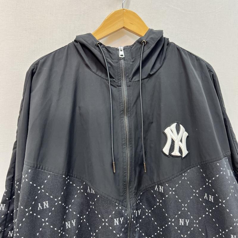 古着 USED ジャケット、上着 ジャンパー、ブルゾン ヤンキース ダイヤ モノグラム ジャカード ウインドブレーカー XXL 黒 / ブラック / black メンズ USED 古着 中古 50166821