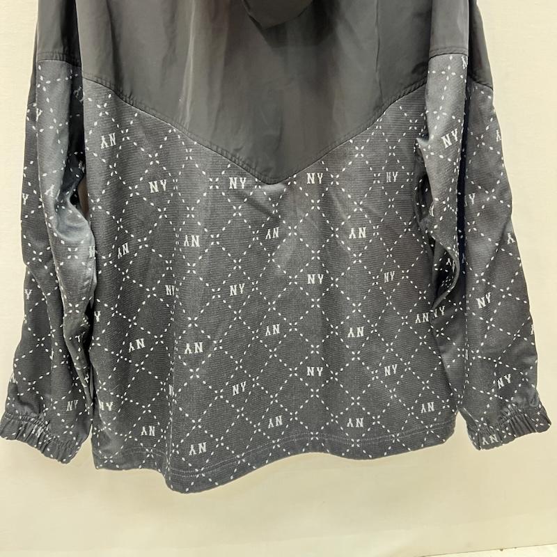古着 USED ジャケット、上着 ジャンパー、ブルゾン ヤンキース ダイヤ モノグラム ジャカード ウインドブレーカー XXL 黒 / ブラック / black メンズ USED 古着 中古 50166821
