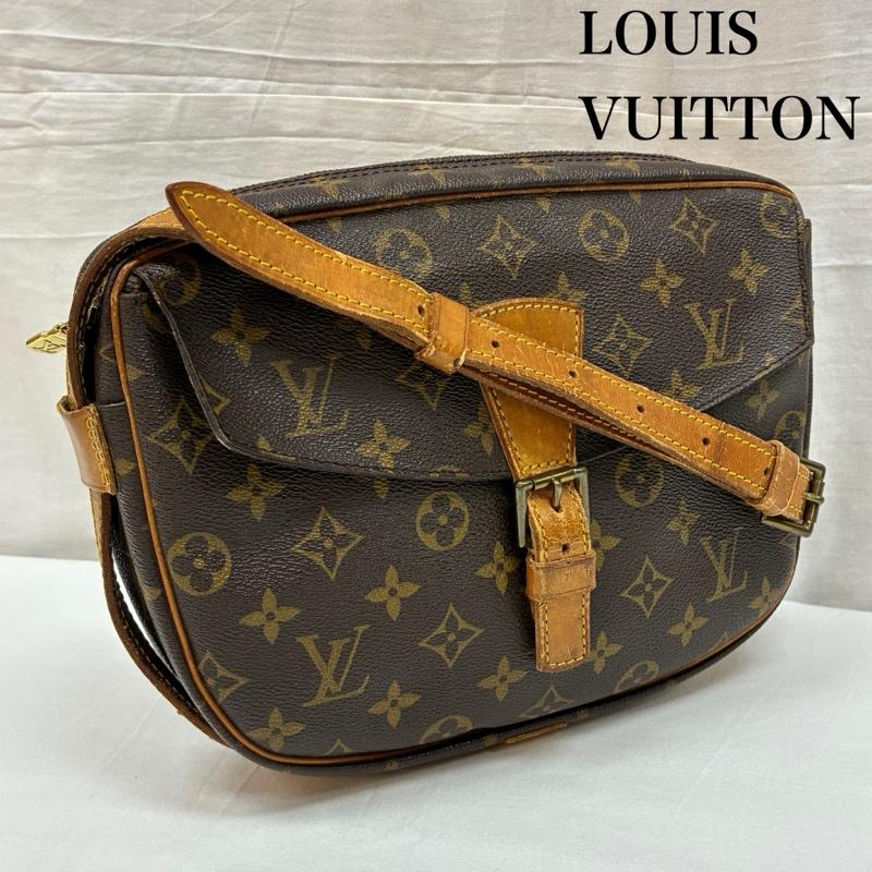 ルイヴィトン LOUIS VUITTON ショルダーバッグ ショルダーバッグ M51226 モノグラム キャンバス ジュヌフィーユ MM 25 クロスボディ 斜め掛け ショルダーバッグ - レディース USED 古着 中古 50166823