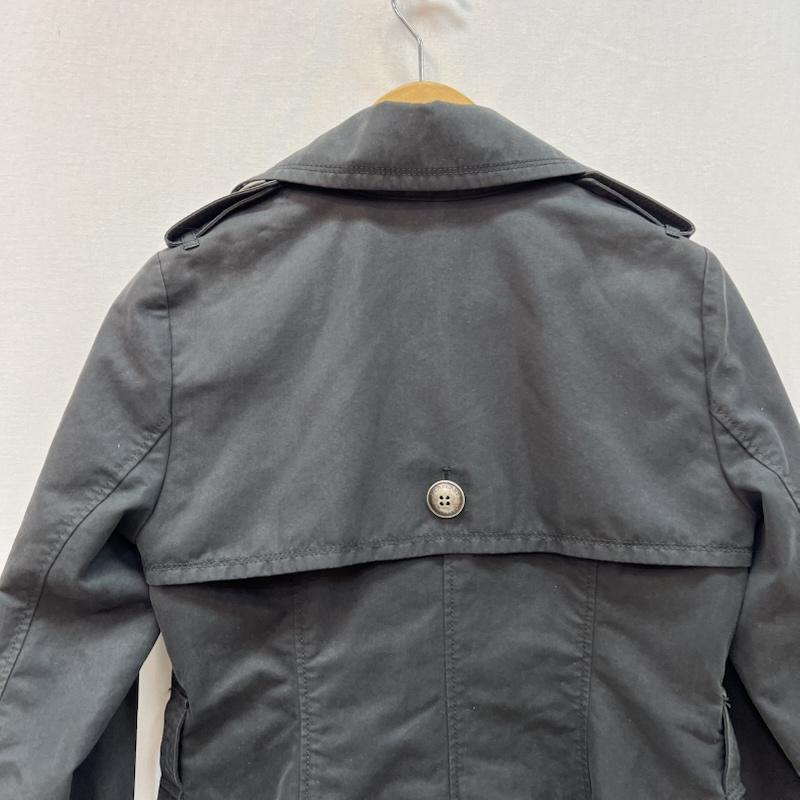 バーバリー・ブルーレーベル BURBERRY BLUE LABEL コート トレンチコート チェックライナー トレンチコート 38 黒 / ブラック / black レディース USED 古着 中古 50166824