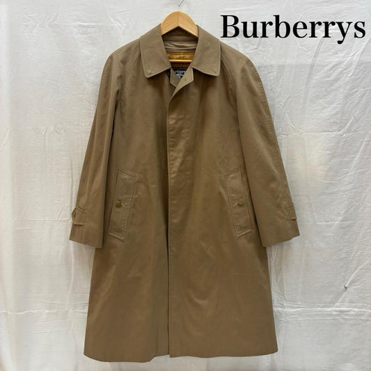 バーバリーズ BURBERRYS コート コート一般 オールド ノバチェック ライナー付き ミドル丈 ステンカラー コート - メンズ USED 古着 中古 50166825