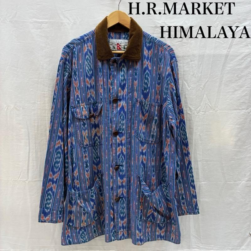 ハリウッドランチマーケット HOLLYWOOD RANCH MARKET ジャケット、上着 ジャンパー、ブルゾン HIMALAYA ヒマラヤ ネイティブ ストライプ コーデュロイカラー カバーオール 3 メンズ USED 古着 中古 50166829