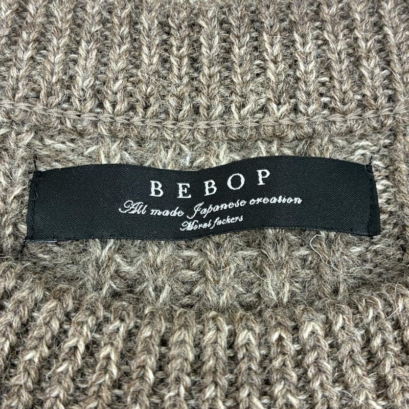 ビバップ BEBOP ニット、セーター 長袖 現 bukht クルーネック グラデーション ケーブル 編み 切替 ニット セーター アーカイブ 2 メンズ USED 古着 中古 50166831