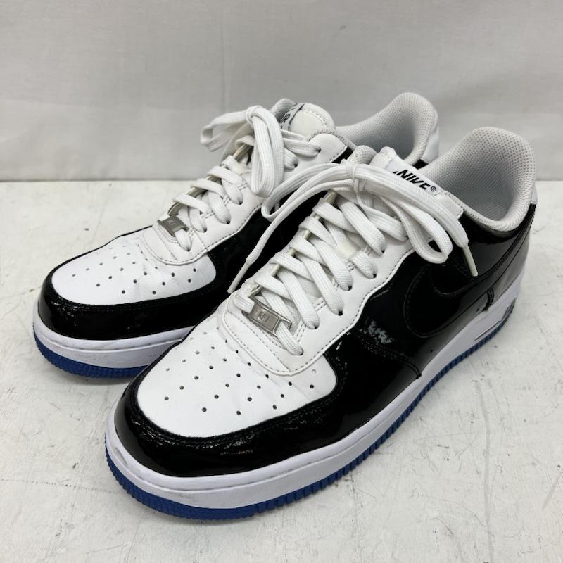 ナイキ NIKE スニーカー スニーカー 2014 AIR FORCE 1 LOW エアフォースワン Game Royal 488298-058 観賞用 27.5cm 白 / ホワイト / white X 黒 / ブラック / black X 青 / ブルー / blue メンズ USED 古着 中古 50166833