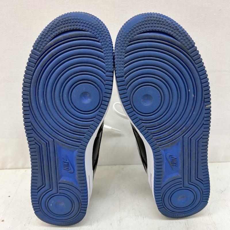 ナイキ NIKE スニーカー スニーカー 2014 AIR FORCE 1 LOW エアフォースワン Game Royal 488298-058 観賞用 27.5cm 白 / ホワイト / white X 黒 / ブラック / black X 青 / ブルー / blue メンズ USED 古着 中古 50166833