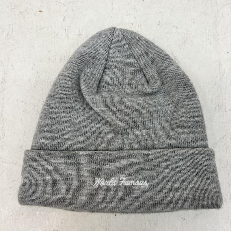 シュプリーム Supreme 帽子 ニット帽 × New Era Box Logo Beanie ボックスロゴ ビーニー - 灰 / グレー / gray メンズ USED 古着 中古 50166836