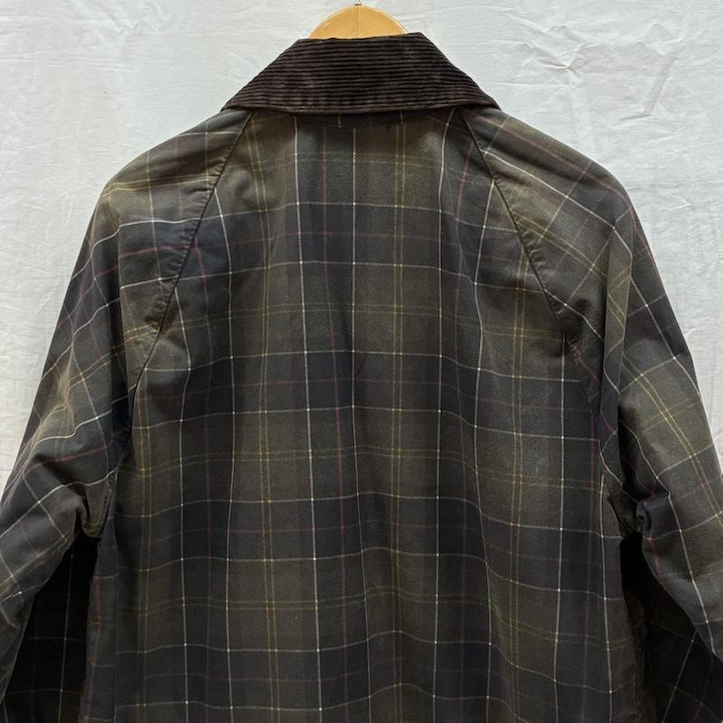 バーブァー Barbour ジャケット、上着 ジャンパー、ブルゾン 90s 00s A113 Tartan Bedale タータン チェック ビデイル ワックスドコットン オイルド ジャケット 38 メンズ USED 古着 中古 50166837