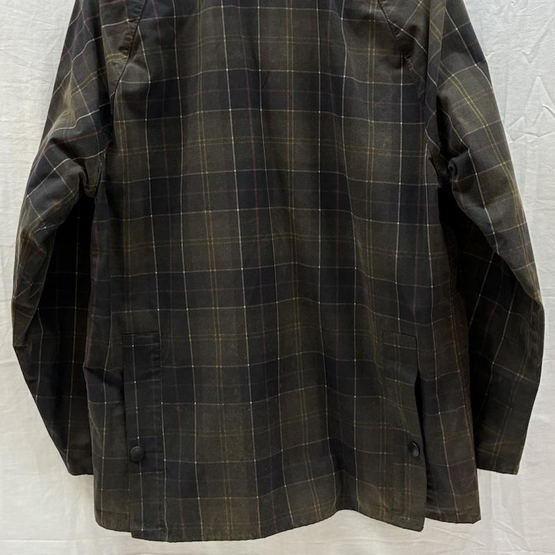 バーブァー Barbour ジャケット、上着 ジャンパー、ブルゾン 90s 00s A113 Tartan Bedale タータン チェック ビデイル ワックスドコットン オイルド ジャケット 38 メンズ USED 古着 中古 50166837