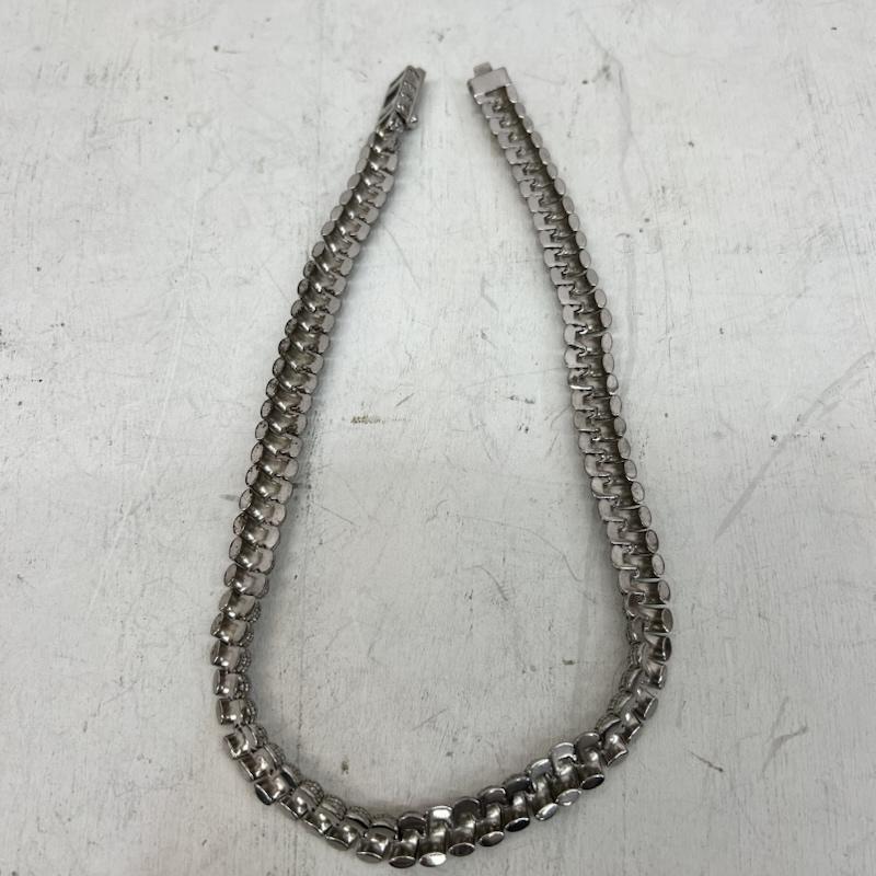 シルバー （９２５） シルバー （９２５） アクセサリー ネックレス、ペンダント SILVER925 ジルコニア ネックレス - 銀 / シルバー / silver color メンズ USED 古着 中古 50166839