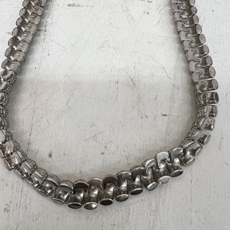 シルバー （９２５） シルバー （９２５） アクセサリー ネックレス、ペンダント SILVER925 ジルコニア ネックレス - 銀 / シルバー / silver color メンズ USED 古着 中古 50166839