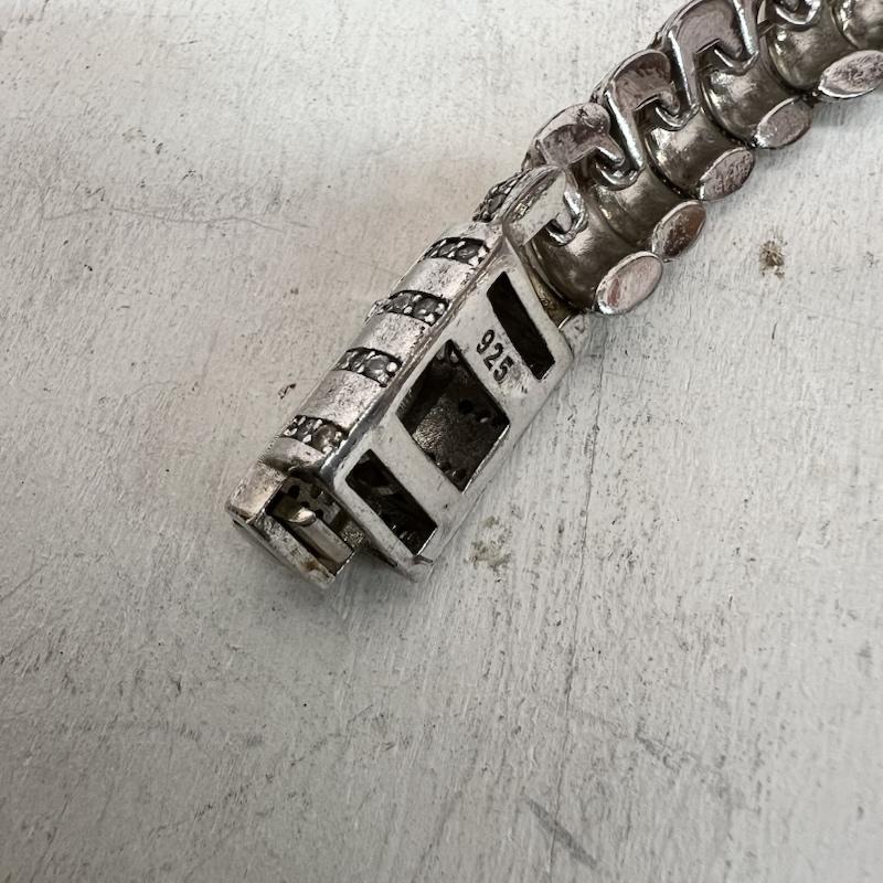 シルバー （９２５） シルバー （９２５） アクセサリー ネックレス、ペンダント SILVER925 ジルコニア ネックレス - 銀 / シルバー / silver color メンズ USED 古着 中古 50166839