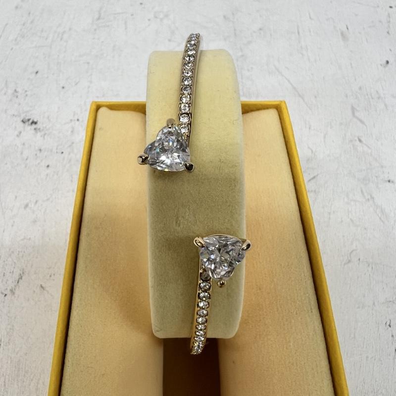 スワロフスキー SWAROVSKI アクセサリー ブレスレット、バングル Mesmera バングル ハート Mサイズ - 金 / ゴールド / gold color レディース USED 古着 中古 50166841