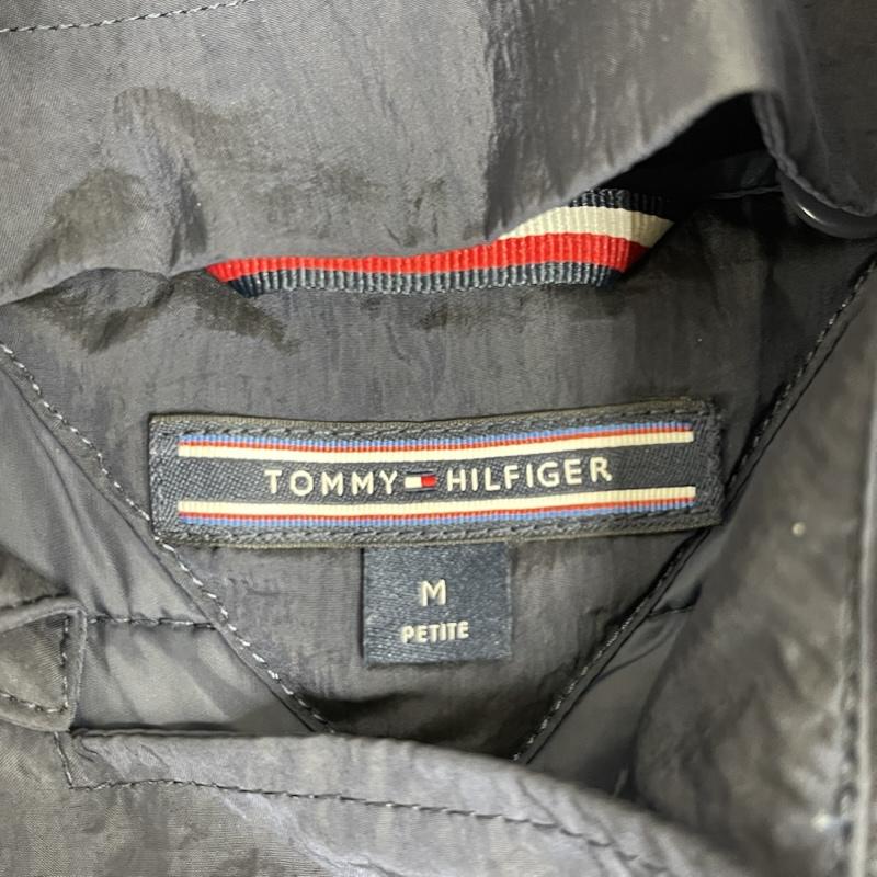 トミーヒルフィガー TOMMY HILFIGER コート コート一般 PETITE ダブルブレスト ナイロン ミリタリー トレンチ コート M 紺 / ネイビー / navy レディース USED 古着 中古 50166843