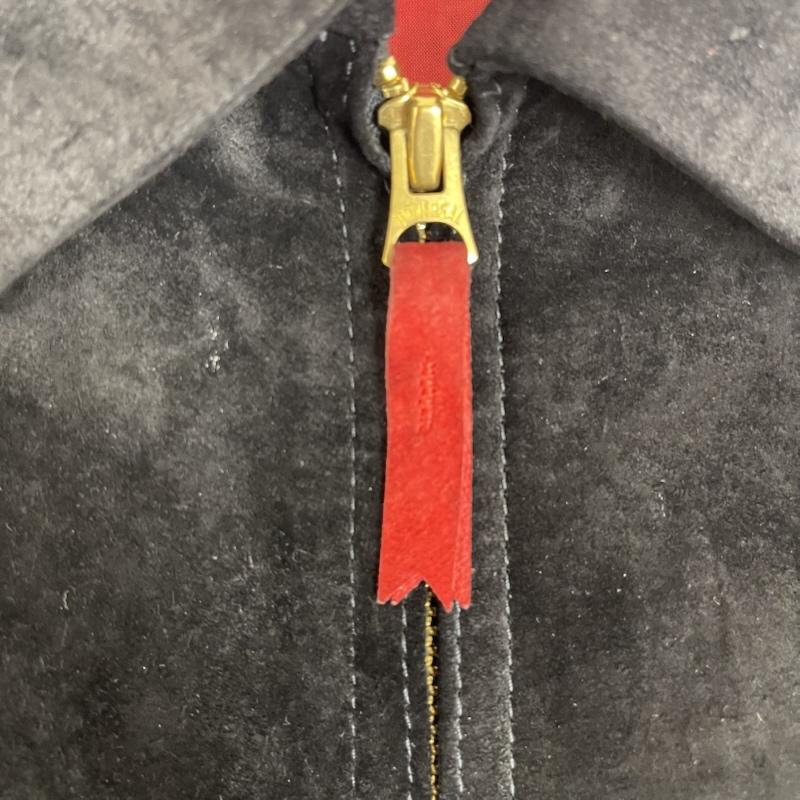 古着 USED ジャケット、上着 ジャンパー、ブルゾン SIESTA JEANS Marlboro キャンペーン 非売品 スエード ブルゾン ジャケット L 黒 / ブラック / black メンズ USED 古着 中古 50166848