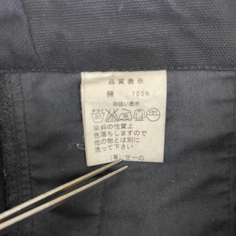 ドレスキャンプ DRESSCAMP パンツ ワークパンツ、ペインターパンツ Champion コラボ ロゴ パッチ 刺繍 ゴールド トラック パンツ ジャージ XL 黒 / ブラック / black メンズ USED 古着 中古 50166851