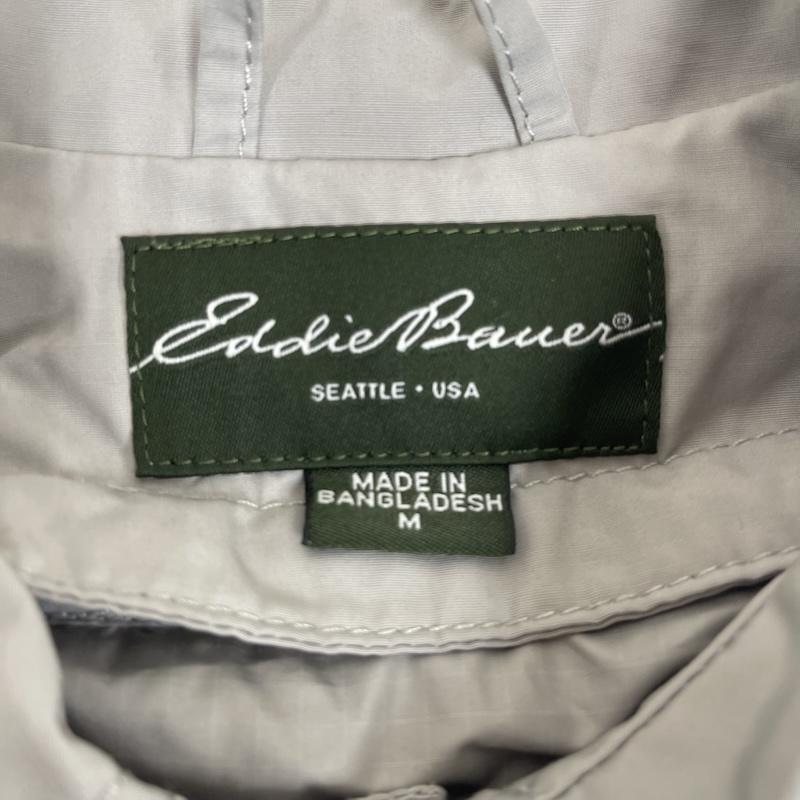 エディーバウアー Eddie Bauer コート コート一般 比翼 ステンカラー バルマカーン コート ライトグレー M 灰 / グレー / gray メンズ USED 古着 中古 50166854