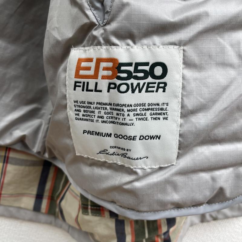 エディーバウアー Eddie Bauer コート コート一般 比翼 ステンカラー バルマカーン コート ライトグレー M 灰 / グレー / gray メンズ USED 古着 中古 50166854