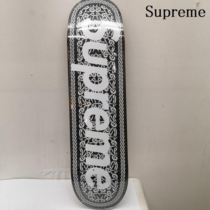 シュプリーム Supreme ファッション小物 ファッション小物 21AW Celtic Knot Skateboard Black スケートボード デッキ - 黒 / ブラック / black メンズ USED 古着 中古 50166860