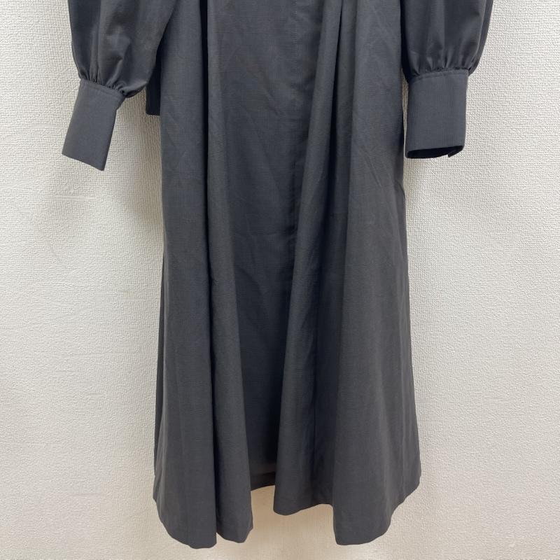 ハレ HARE ワンピース ロングスカート アウターライク チェック ワンピース シャドーチェック柄 デザイン hal07033cf FREE チャコールグレー / チャコールグレー / レディース USED 古着 中古 50166861