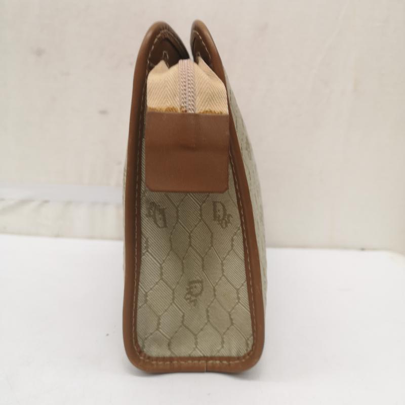 クリスチャンディオール Christian Dior セカンドバッグ セカンドバッグ ヴィンテージ ハニカム柄 クラッチバッグ セカンドバッグ - ベージュ / ベージュ / beige レディース USED 古着 中古 50166864