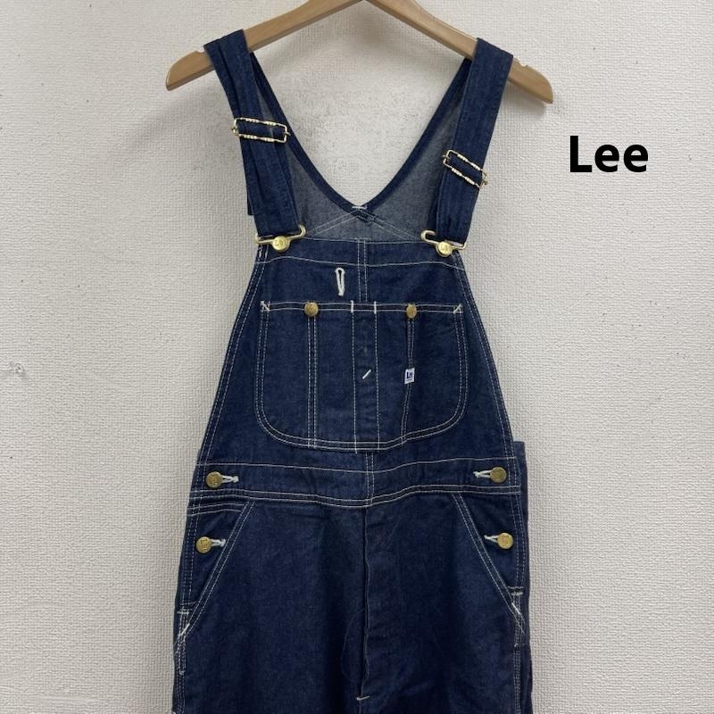 リー Lee サロペット・オーバーオール サロペット、オーバーオール 日本製 ロゴ パッチ刺繍 ワンウォッシュ デニム オーバーオール サロペット インディゴ / インディゴ / Indigo メンズ USED 古着 中古 50166866