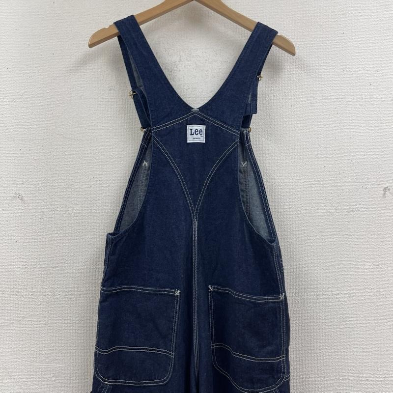 リー Lee サロペット・オーバーオール サロペット、オーバーオール 日本製 ロゴ パッチ刺繍 ワンウォッシュ デニム オーバーオール サロペット インディゴ / インディゴ / Indigo メンズ USED 古着 中古 50166866