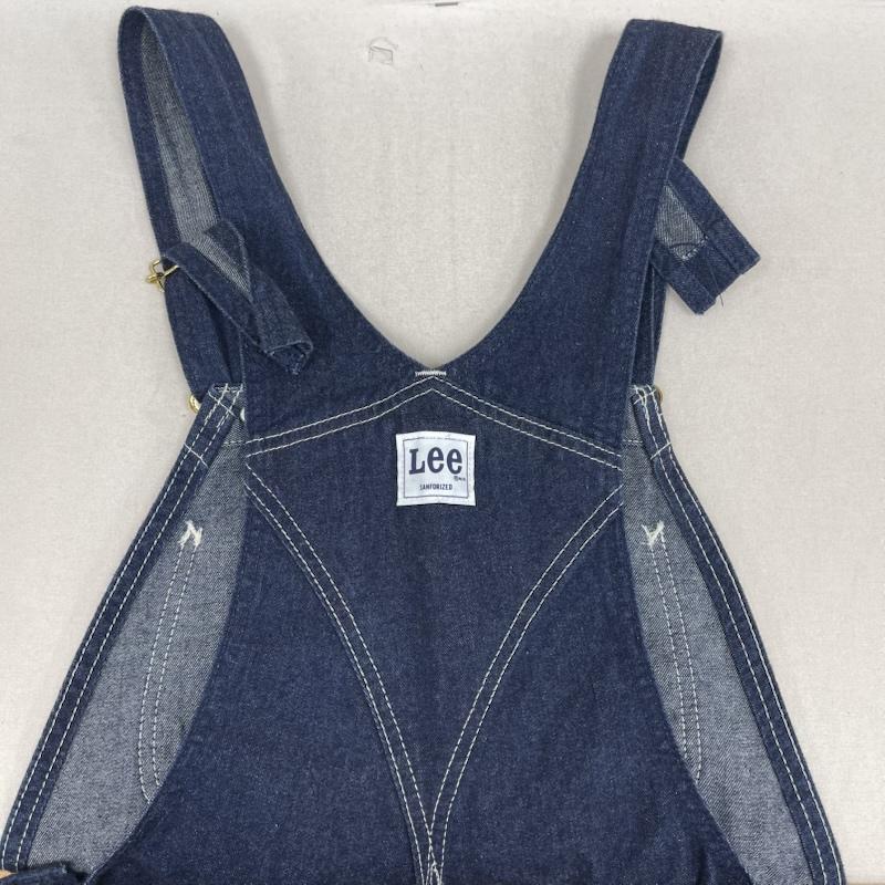 リー Lee サロペット・オーバーオール サロペット、オーバーオール 日本製 ロゴ パッチ刺繍 ワンウォッシュ デニム オーバーオール サロペット インディゴ / インディゴ / Indigo メンズ USED 古着 中古 50166866