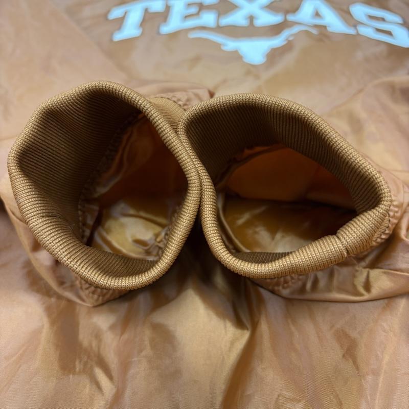 ヴィンテージ VINTAGE トレーナー 長袖 RED OAK テキサス TEXAS カレッジロゴ プリント ナイロン プルオーバー Vネック XL ロゴ、文字 X プリント キャメル / キャメル / X 白 / ホワイト / white メンズ USED 古着 中古 50166870