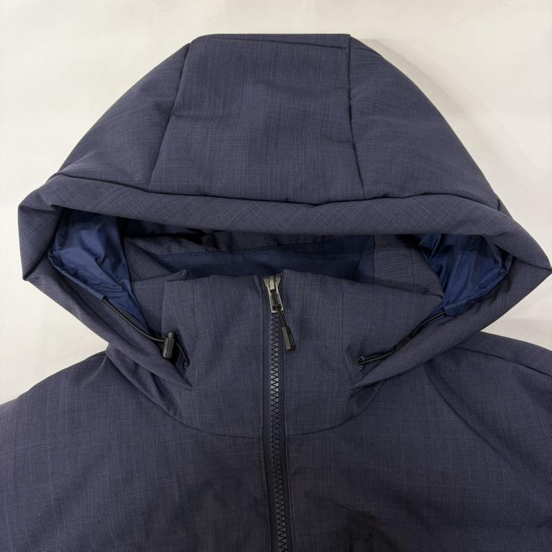 パタゴニア patagonia ジャケット、上着 ダウンジャケット Doubledown Parka ダブルダウンパーカー フード付きダウンジャケット 28325fa13 M 無地 X ロゴ、文字 紺 / ネイビー / navy メンズ USED 古着 中古 50166871