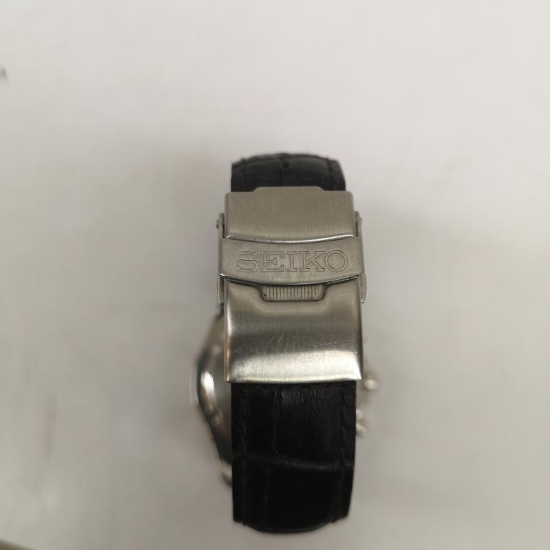 セイコー SEIKO 腕時計 アナログ（クォーツ式） ANA 機内限定 V172-0AB0 ソーラー アナログ 腕時計 - 黒 / ブラック / black メンズ USED 古着 中古 50166875