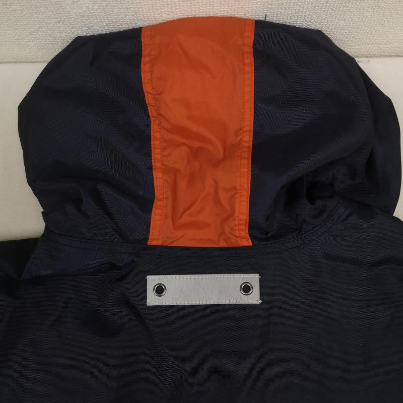 トミーヒルフィガー TOMMY HILFIGER ジャケット、上着 ジャンパー、ブルゾン 90s フラッグワッペン ハーフジップ リップストップ フリース アノラック パーカー M 紺 / ネイビー / navy メンズ USED 古着 中古 50166878