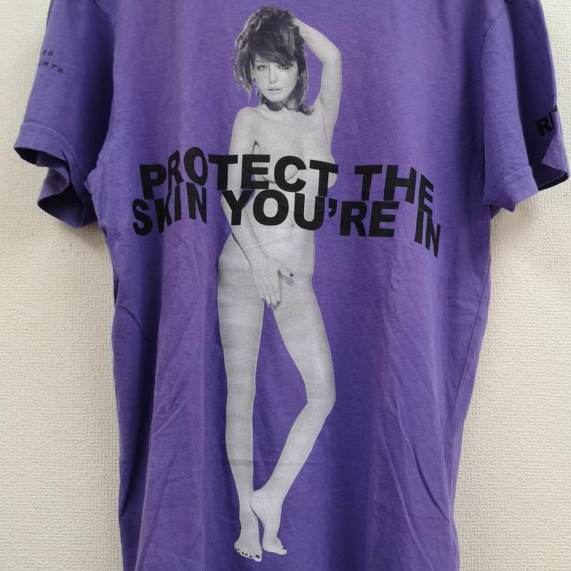 マークジェイコブス MARCJACOBS Tシャツ 半袖 梨花 Rinka モデル チャリティー フォト 半袖 Tシャツ S/S TEE M 紫 / パープル / purple メンズ USED 古着 中古 50166881