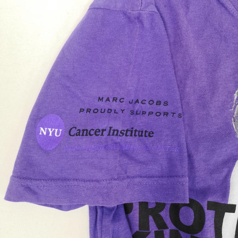 マークジェイコブス MARCJACOBS Tシャツ 半袖 梨花 Rinka モデル チャリティー フォト 半袖 Tシャツ S/S TEE M 紫 / パープル / purple メンズ USED 古着 中古 50166881