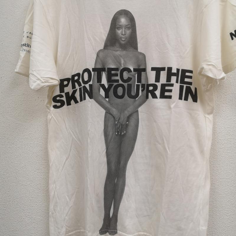 マークジェイコブス MARCJACOBS Tシャツ 半袖 ナオミ キャンベル Naomi Campbell モデル チャリティー フォト 半袖 Tシャツ S/S TEE M 白 / ホワイト / white メンズ USED 古着 中古 50166886
