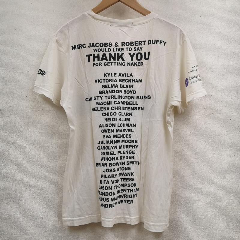 マークジェイコブス MARCJACOBS Tシャツ 半袖 ナオミ キャンベル Naomi Campbell モデル チャリティー フォト 半袖 Tシャツ S/S TEE M 白 / ホワイト / white メンズ USED 古着 中古 50166886