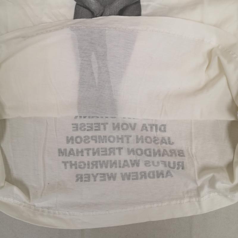 マークジェイコブス MARCJACOBS Tシャツ 半袖 ナオミ キャンベル Naomi Campbell モデル チャリティー フォト 半袖 Tシャツ S/S TEE M 白 / ホワイト / white メンズ USED 古着 中古 50166886