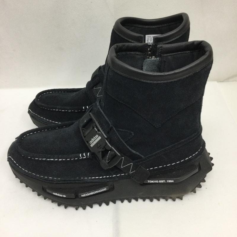 アディダス adidas ブーツ ショートブーツ NEIGHBORHOOD ネイバーフッド x adidas アディダス NMD S1 BOOTS ID1708 ノマド ブーツ 26.5cm 黒 / ブラック / black メンズ USED 古着 中古 50166889