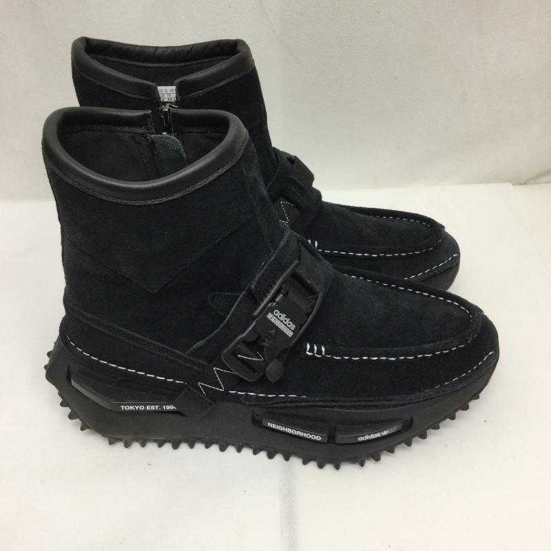 アディダス adidas ブーツ ショートブーツ NEIGHBORHOOD ネイバーフッド x adidas アディダス NMD S1 BOOTS ID1708 ノマド ブーツ 26.5cm 黒 / ブラック / black メンズ USED 古着 中古 50166889