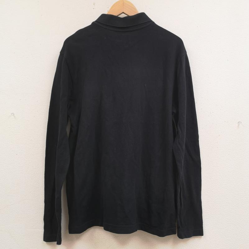 ステューシー STUSSY ポロシャツ 長袖 2019SS ラスタ ライオン 長袖 ハーフジップ ポロシャツ 1140127 S 黒 / ブラック / black メンズ USED 古着 中古 50166890