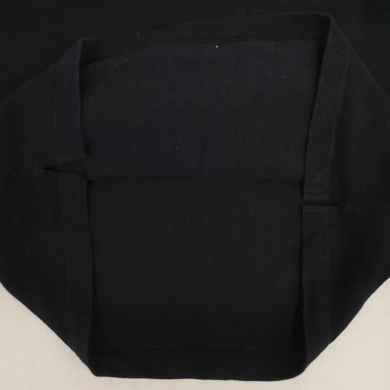 ステューシー STUSSY ポロシャツ 長袖 2019SS ラスタ ライオン 長袖 ハーフジップ ポロシャツ 1140127 S 黒 / ブラック / black メンズ USED 古着 中古 50166890