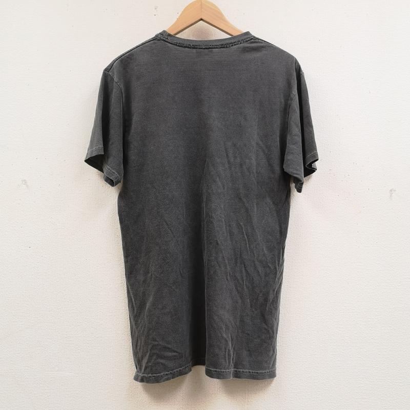 ステューシー STUSSY Tシャツ 半袖 メキシコ製 ピグメント ロゴパッチ 胸ポケット 半袖Tシャツ S/STEE S 灰 / グレー / gray メンズ USED 古着 中古 50166891